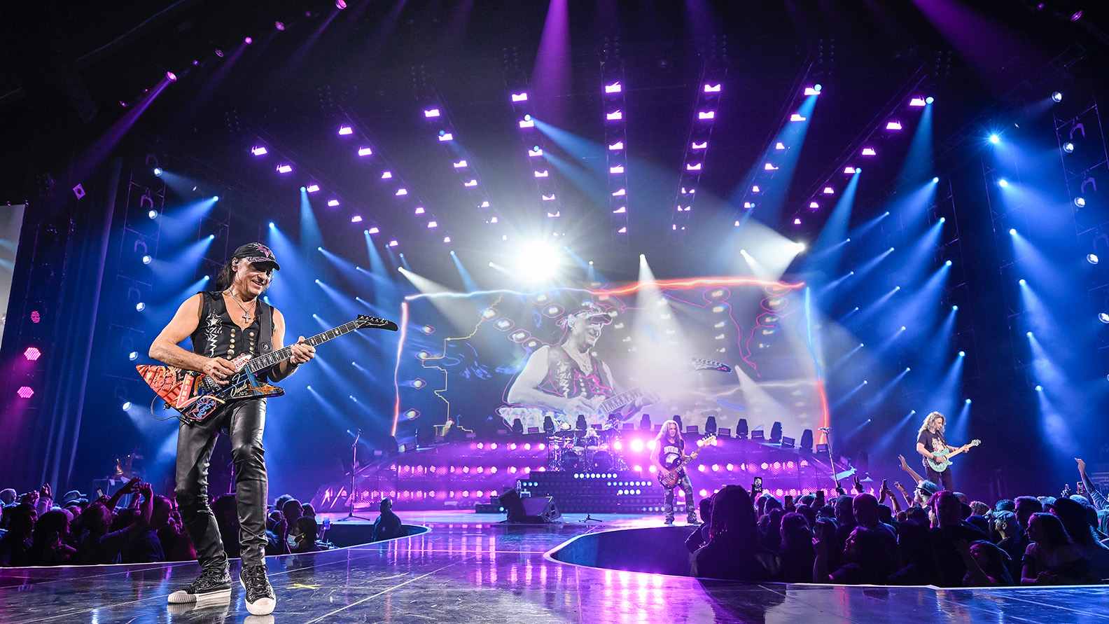 Scorpions tour Rock Believer worldwide in a stage set packed with GLP lighting
