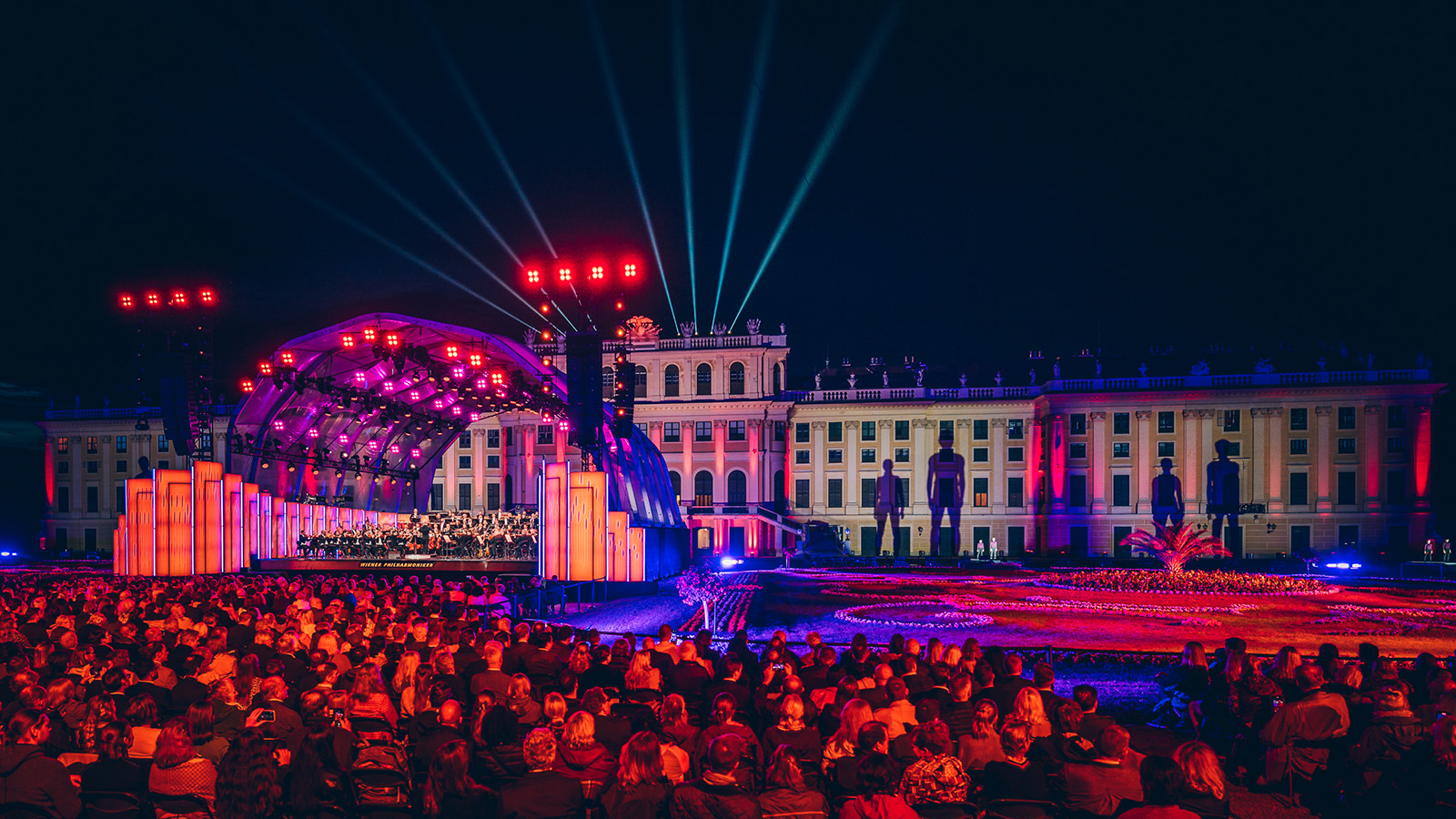Vienna Philharmonic again turns to GLP to light Summer Night Concert