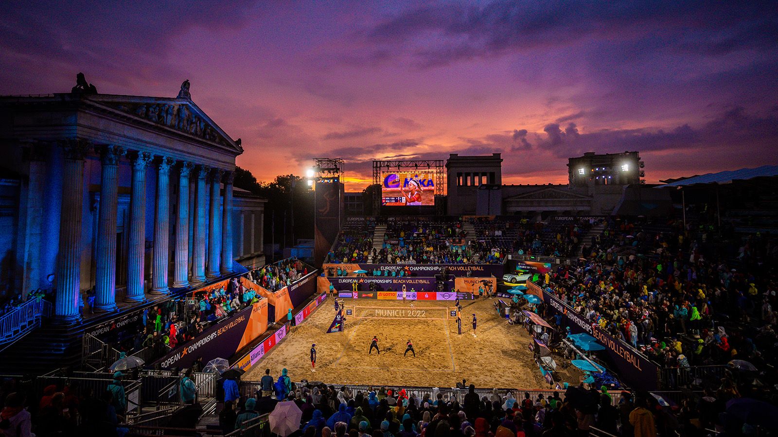 Premiere für GLPs neues ArenaLED-System bei den European Championships in München