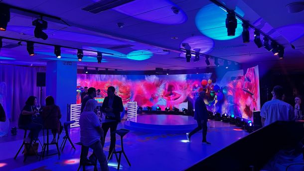 NIYU creates Pop-Up Location in Munich with GLP lighting